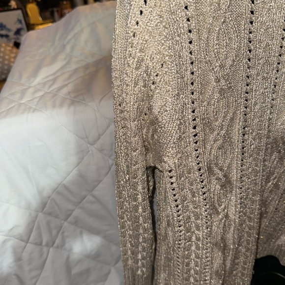 White House Black Market Open Front Sweater - Picture 4 of 11